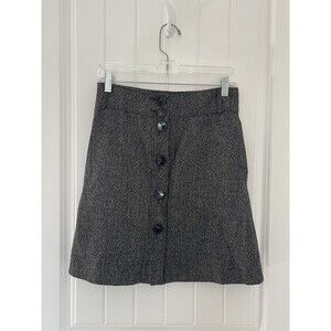 Massimo Dutti Wool Blend A line Skirt EU 36 US 4 Perfect for fall with boots